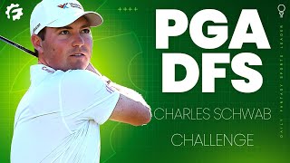 DRAFTKINGS PGA DFS FIRST LOOK THIS WEEK Charles Schwab Challenge [upl. by Pelag975]