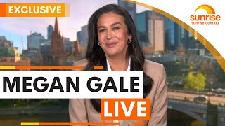 EXCLUSIVE Megan Gale On The Show  Sunrise [upl. by Bendick450]