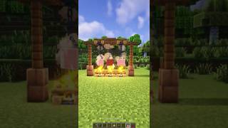 Minecraft Barbecue Build Hack amp Design 🤯 [upl. by Krucik]