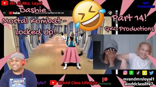 Dashie  Mortal Kombat  On The Run  Part 14  REACTION  Qua And Lay [upl. by Adnouqal]