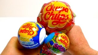 Chupa Chups Mini Mega Pop amp Chupa Surprise Ball amp Sticky Zoo [upl. by Modern]