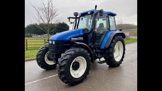 New Holland TS115 walk round video [upl. by Aidahs]