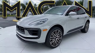 2023 Porsche Macan Interior Exterior Walkaround [upl. by Trilby]