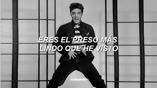 Elvis Presley — Jailhouse Rock Lyrics  Sub Español  Video [upl. by Nakasuji]