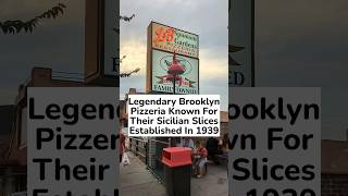 Most legendary Brooklyn pizzeria LampB Spumoni Gardens in Brooklyn NY [upl. by Tasiana]