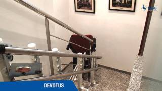 Silla salvaescaleras DEVOTUS  Válida sin barreras [upl. by Einneb]