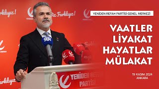 Genel Başkan Yardımcımız Suat Kılıç quotVaatler liyakat hayatlar mülakat” [upl. by Fortunato]