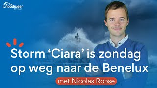 LIVE UPDATES STORM CIARA OP ZONDAG [upl. by Diantha]