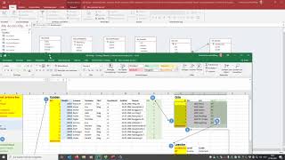 03 Access DB Design Indizes anlegen Datenbanktools Beziehungen [upl. by Jos]