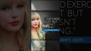 Taylor Swifts Diet Almost KILLED Her 😥 [upl. by Ahsrats435]