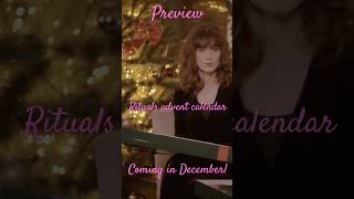 Short preview of my Rituals premium advent calendar unboxing Dutch holidays christmas [upl. by Dennet]