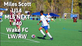 Miles Scott Soccer Highlights U142011 Wake FC [upl. by Woodward]