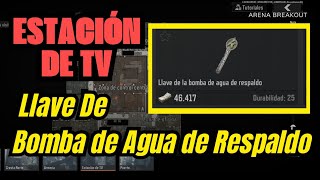 LLAVE DE BOMBA DE AGUA en Estación de TV  Arena Breakout [upl. by Roye194]