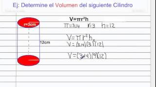 Volumen del Cilindro [upl. by Kayley]