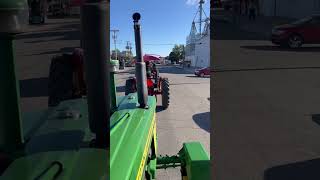 Tractor Parade at the Mathews Cumberland Covered Bridge Festival [upl. by Dragelin]