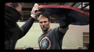 Captain America The Winter Soldier Original Stunt Previz [upl. by Bran928]