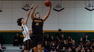 Alex Powderly Aussie Prospects u18s 2024 Eltham Dandenong Junior Basketball Tournament Highlights [upl. by Rexford]