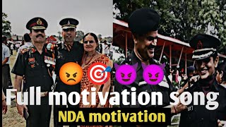 NDA MOTIVATIONAL song  motivation song ❣️🎯💯 [upl. by Branca629]