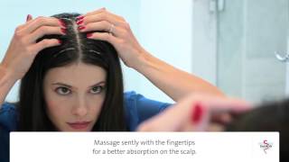 Latanoprost Fagron  patient instructions scalp application [upl. by Atilrahc]