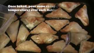 Cream Baklawa Recipe Full tutorial in under two minutes [upl. by Orva840]