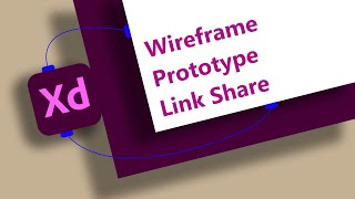 Adobe XD Tutorial  How to create wireframe  prototype amp link share [upl. by Hoeve]