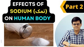 Effect of sodium  نمک on the human body by Dr Shoaib Sabir UrduHindi Part 2 [upl. by Kunz870]