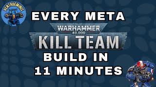 EVERY Beginner Kill Team List in 11 Minutes  Kill Team 21 Guide [upl. by Asseram]