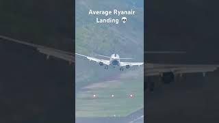 Average Ryanair Landing 💀 [upl. by Richara]