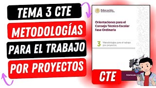 PASO A PASO TEMA 3 METODOLOGÍAS PARA EL TRABAJO POR PROYECTOS [upl. by Tamah]