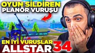 UÃ‡ARAK PLANÃ–RDEKÄ° 2 RAKÄ°BÄ° VURDU Ä°MKANSIZ ğŸ˜® EN Ä°YÄ° VURUÅLAR ALLSTAR 34  PUBG MOBILE [upl. by Lock840]