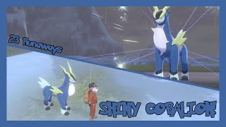 Pokemon Sword amp Shield  Shiny Cobalion 23 Runaways  The Crown Tundra DLC [upl. by Lynden]