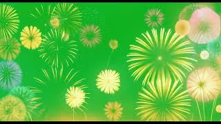 🎆 FUEGOS ARTIFICIALES fondo verde 🎆fireworks green screen 🎆 [upl. by Ekim121]