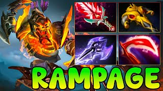 Rampage  26 Kills Clinkz Dota 2 Mid Lane New Meta 737 Carry Pro Gameplay Skills Item Build Support [upl. by Danas]