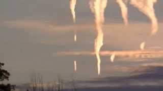 Fireballs In The sky over DavisonMichigan video2 [upl. by Aderb]