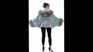 Fur Cape With Silver Hood [upl. by Royden]