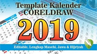 Download Template Kalender 2019 [upl. by Hebner362]