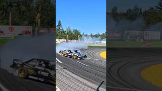 DMCC DRIFT PRACTICE RUNS NISSAN S13 drifting tandem [upl. by Farman]