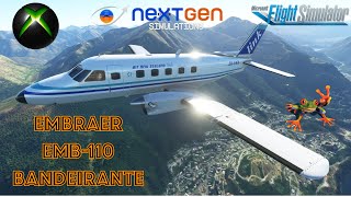 NextGen Simulations Embraer EMB110 Bandeirante Xbox Series X MSFS 2020 [upl. by Aida]