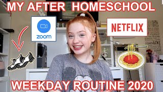 My After Homeschool Weekday Routine 2020 After School Evening and Night Routine  Ruby Rose UK [upl. by Sass]