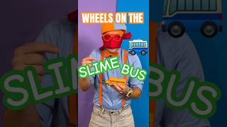 Find the Hidden Vehicles in SLIME Wheels on the SLIME BUS blippi shorts [upl. by Atima]