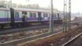 Western Railways new local train passing Elphinstone Road in Mumbai [upl. by Keavy]