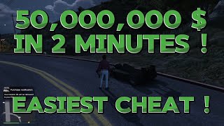 EASIEST CHEAT EVER GTA 5 ONLINE IN 2 MIN [upl. by Nivrehs]