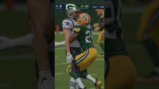 illegal contact madden ps5  packers patriots maddenglitch [upl. by Jacques]