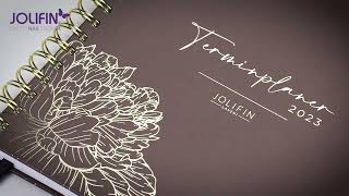 Jolifin LAVENI Terminplaner 2023  premium nudebrown [upl. by Levram]