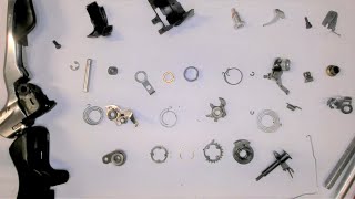 Shimano 105 5800 shifter teardown [upl. by Loring]