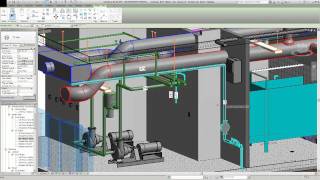 Revit MEP 2012 New 3D View Locking and Tagging [upl. by Gwyneth]