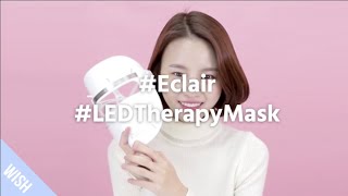 Ultralight Easy amp Affordable Light Therapy  eclair LED Mask [upl. by Quillan]