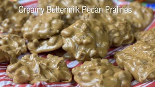 Creamy Buttermilk Pecan Pralines  How To Make [upl. by Ruthann]