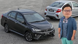 FIRST DRIVE 2020 Perodua Bezza 10 and 13 facelift review  RM345kRM50k [upl. by Stephanus]