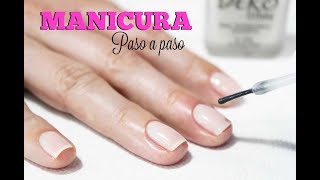 Clase 3 Manicure paso a paso ♥ Deko Uñas [upl. by Aikaj]